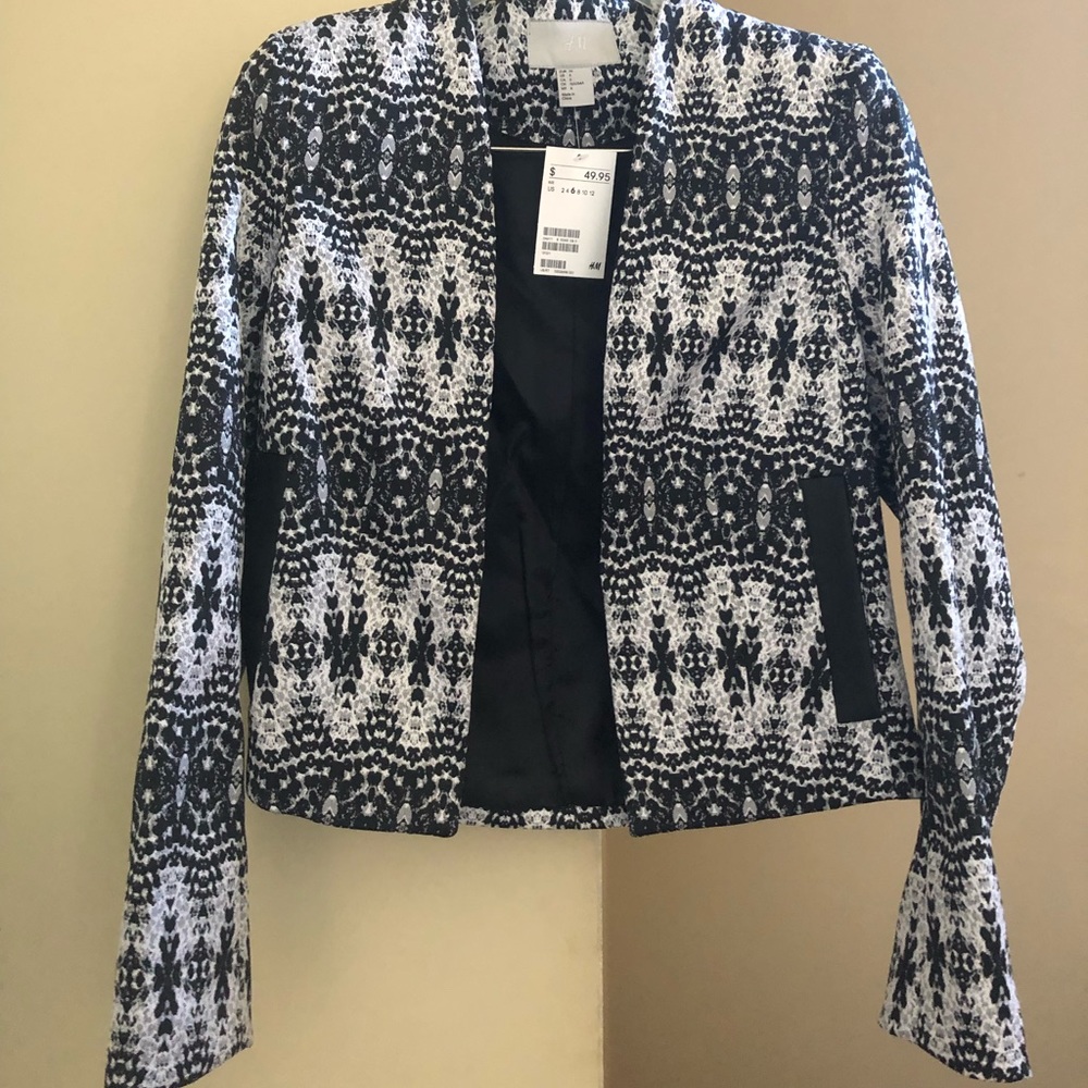 Kaleidoscope pattern H&M blazer